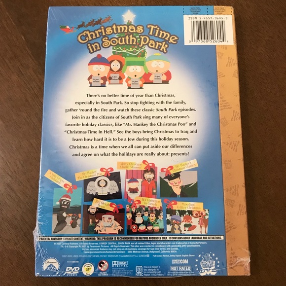 Christmas Time in South Park DVD 2007, NEW, SEALED - Christmas South Park - Picture 3 of 6